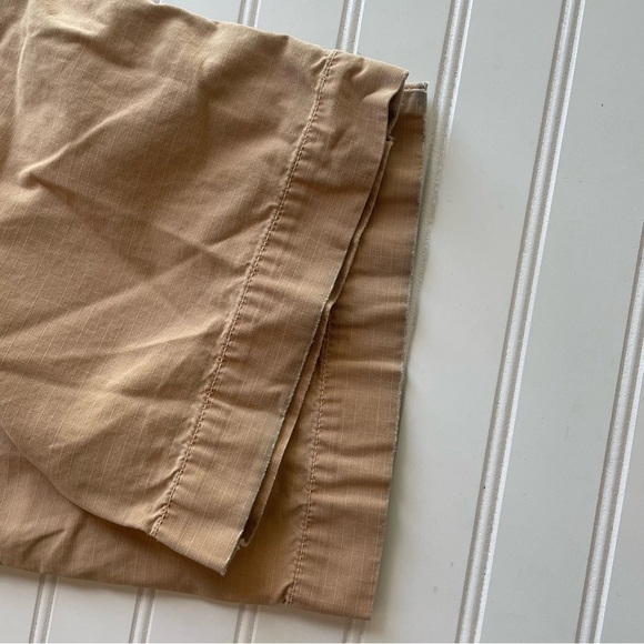 J. Crew Khaki Utility Cargo Pants Favorite fit Tan Brown Size 2 Low Rise Flare - Picture 6 of 9
